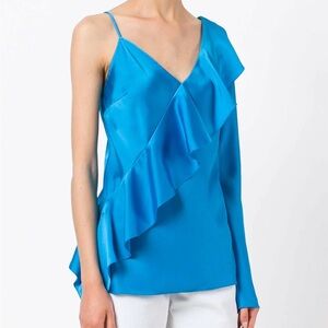 Diane Von Furstenberg | Asymmetrical Ruffle Top